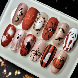 Formation nail art Halloween